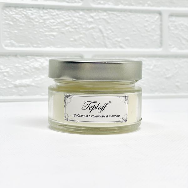 Soy candle 110 ml Blueberry with Ice up to 24 hours of burning