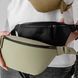 Шкіряна сумка-бананка Shoulder bag ( Олива) 1558 фото 10