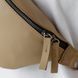 Шкіряна сумка-бананка Shoulder bag (Пісочний) 1559 фото 5