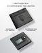 ID holder with badge pocket, genuine leather, handmade